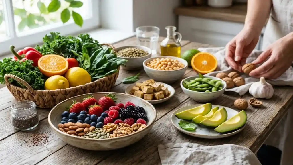 collagen-rich foods vegetarian​
