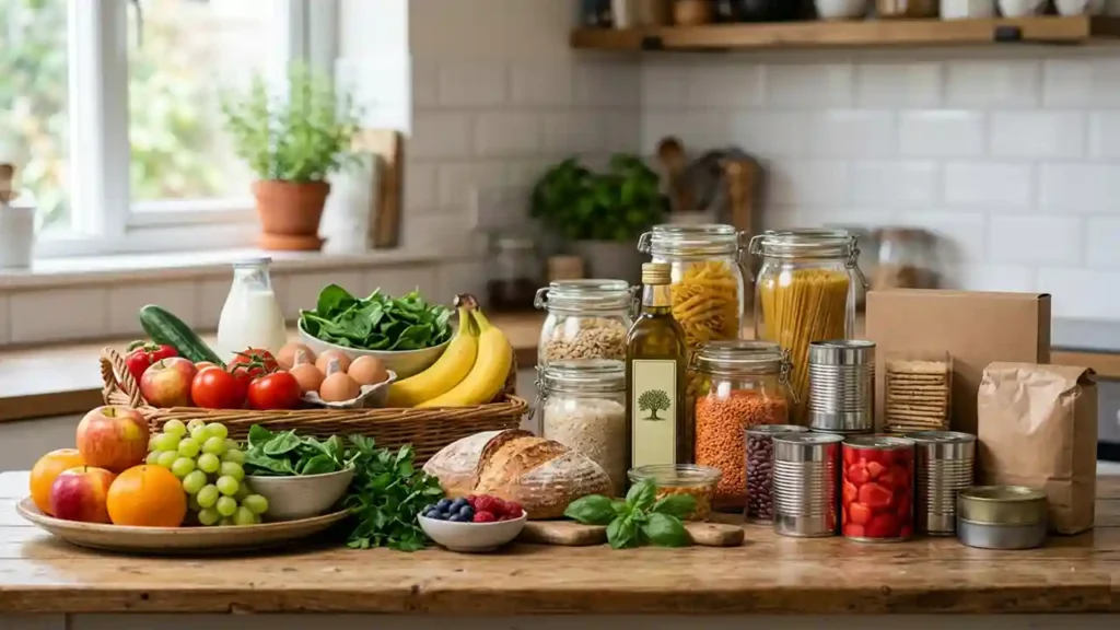 perishable and nonperishable food​