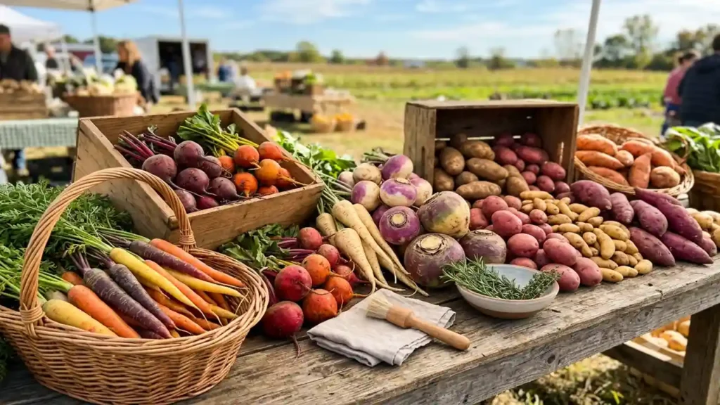piles food to eat​