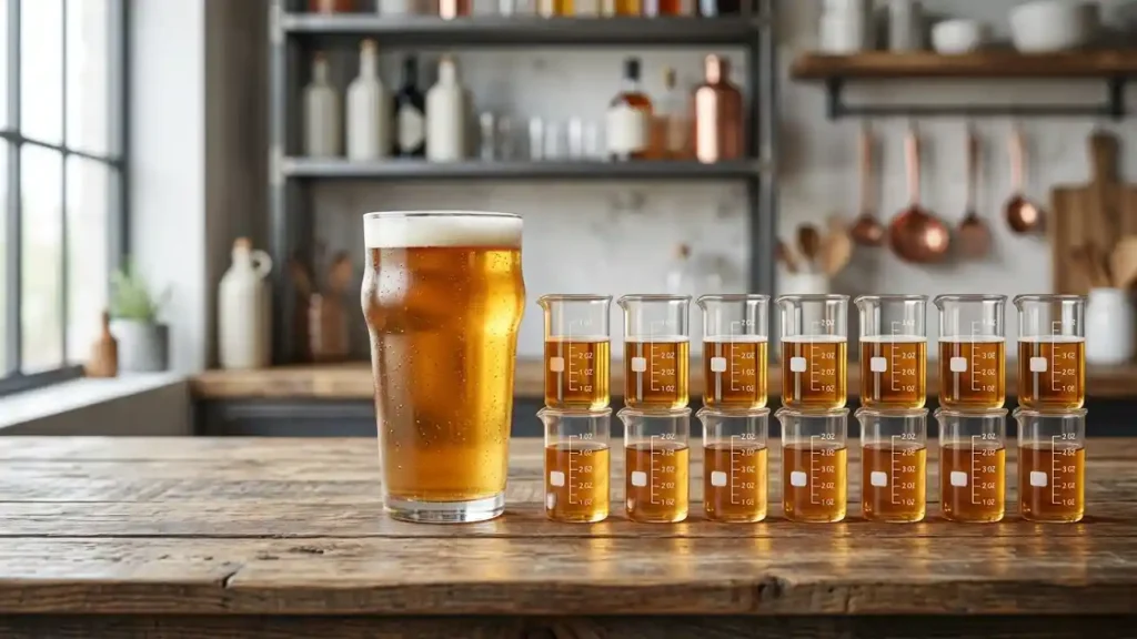 how many oz in a pint