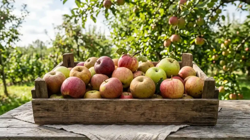 organic apples