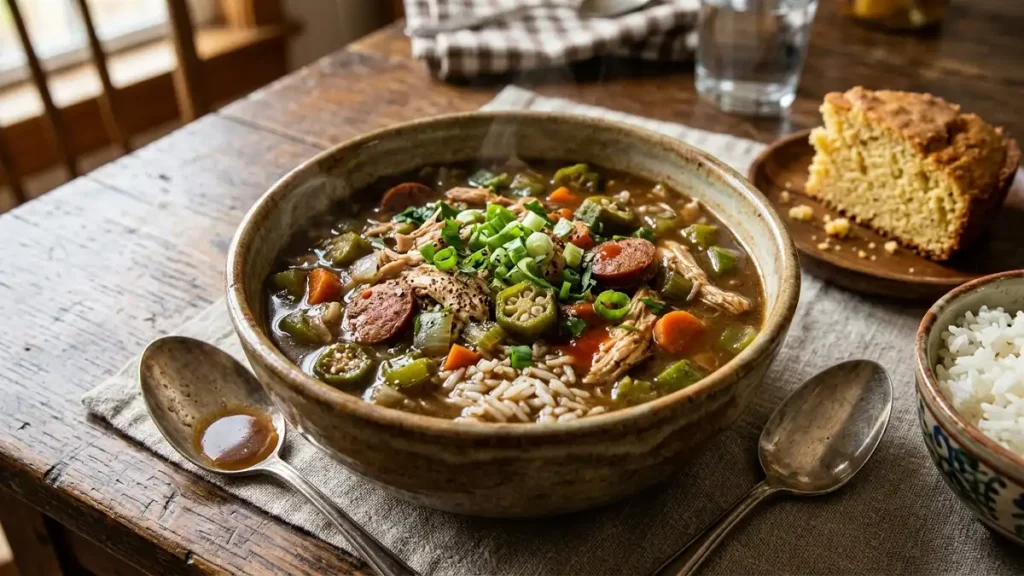 chicken gumbo soup