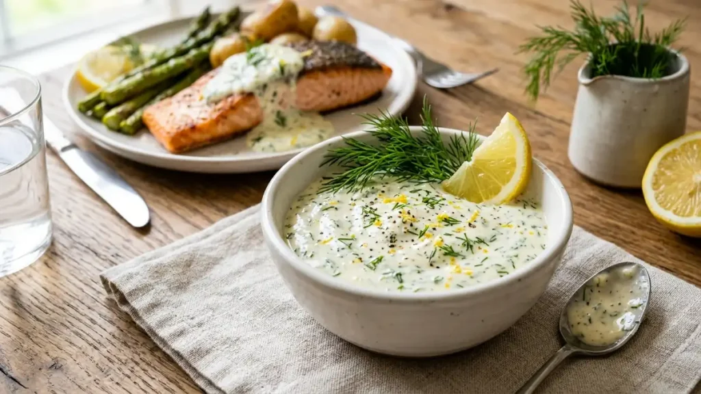 lemon dill sauce