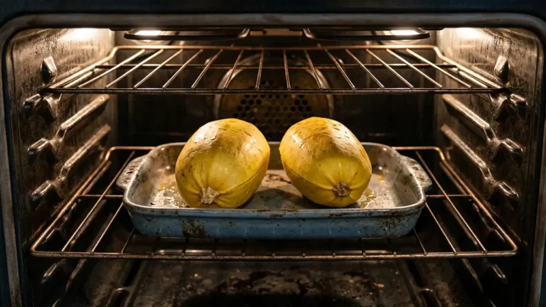 cook spaghetti squash in oven