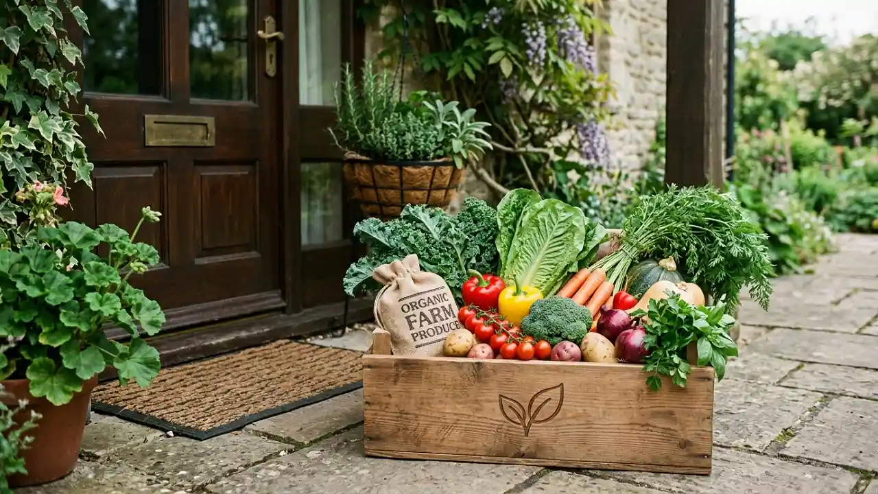 organic vegetables delivered