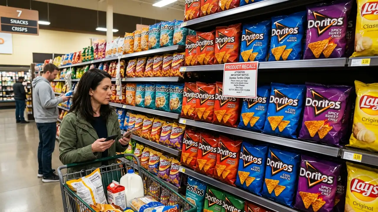 pepsico doritos food recall