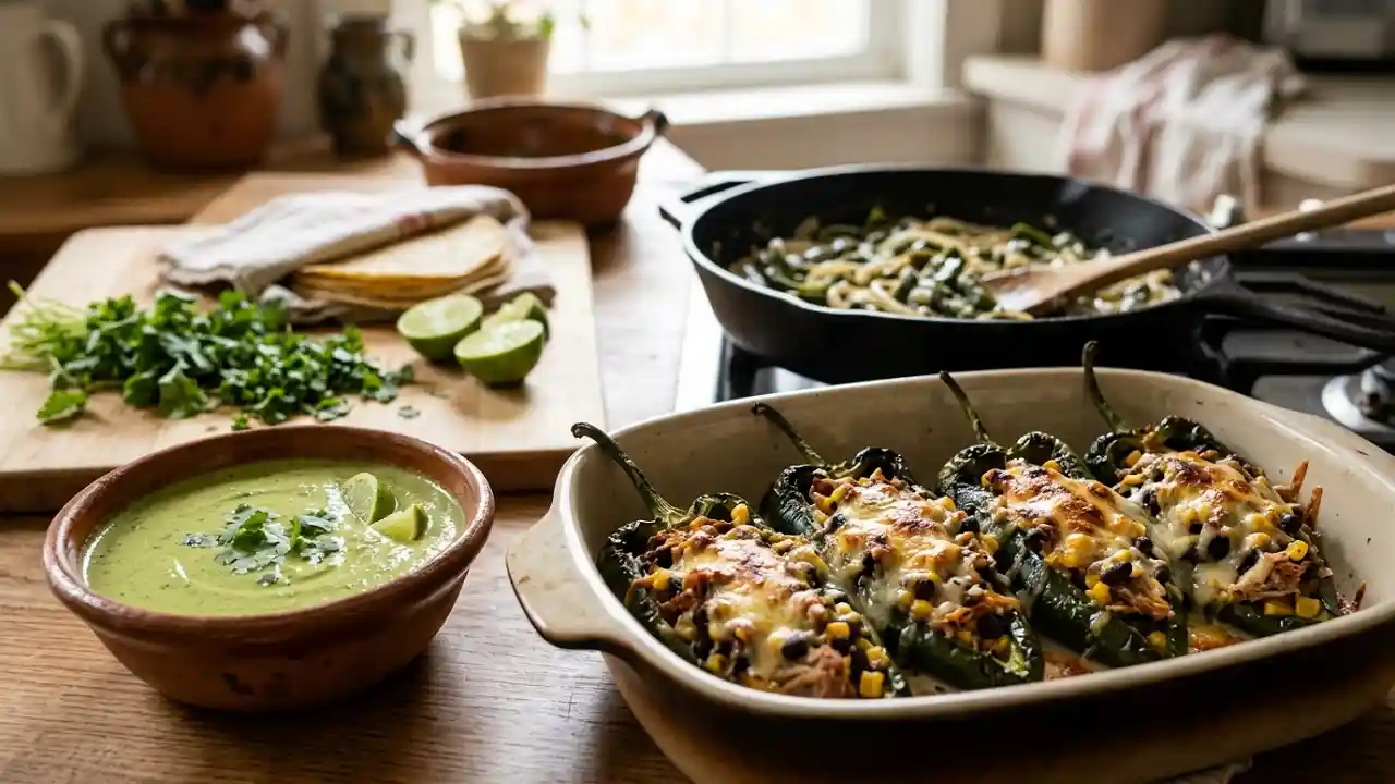 poblano pepper recipes​