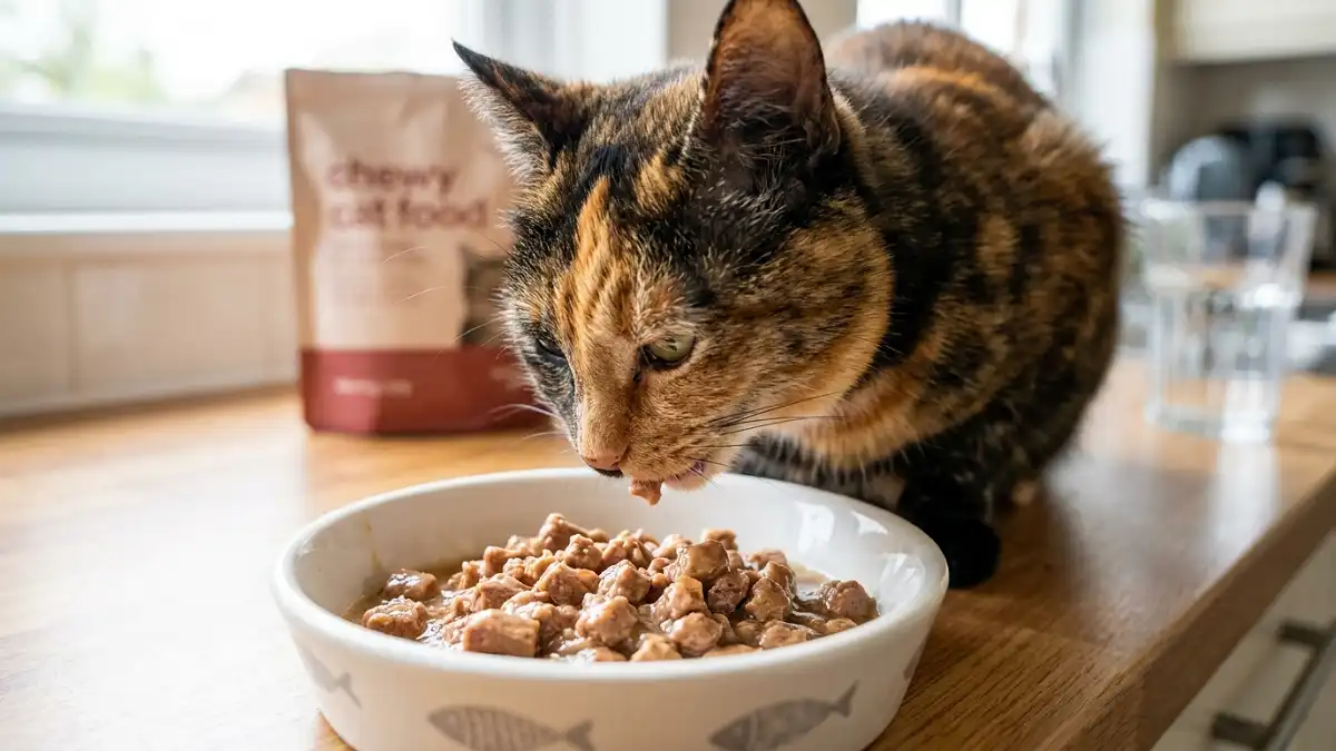 chewy cat food