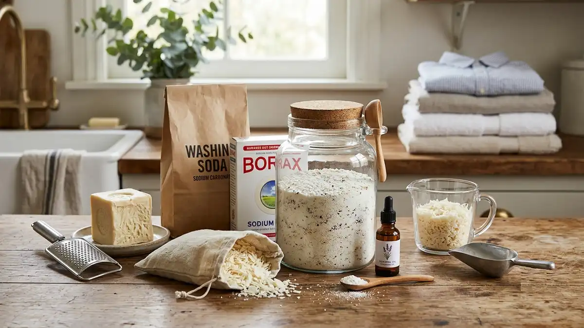 homemade laundry detergent recipe